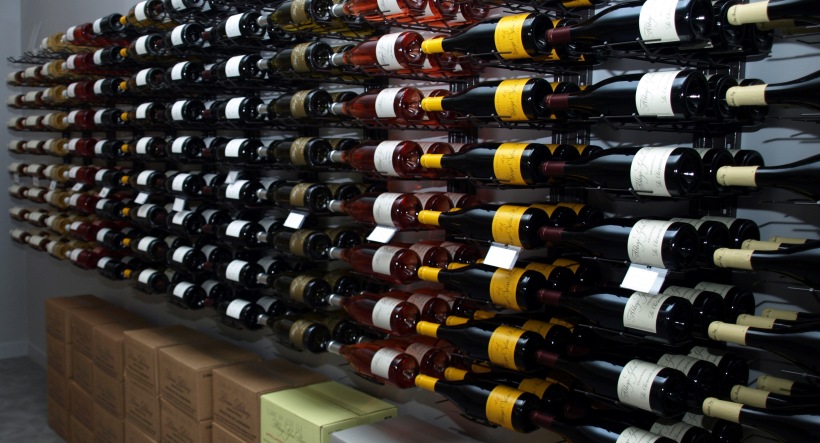rack bouteilles à vin