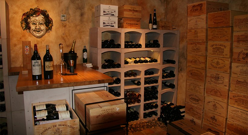 espace dégustation de vin